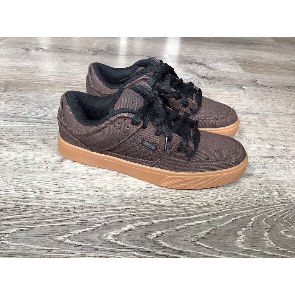 OSIRIS Protocol Low Skateboard Sneakers Brown / Gum - Men's Size 7.5 Skater Shoe